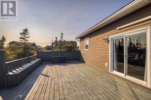 72 Woodland Drive, Portugal Cove, NL - Outdoor With Deck Patio Veranda With Exterior