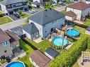 Cour - 113 Rue Remi-Franc, Blainville, QC  - Outdoor With Above Ground Pool With Deck Patio Veranda 