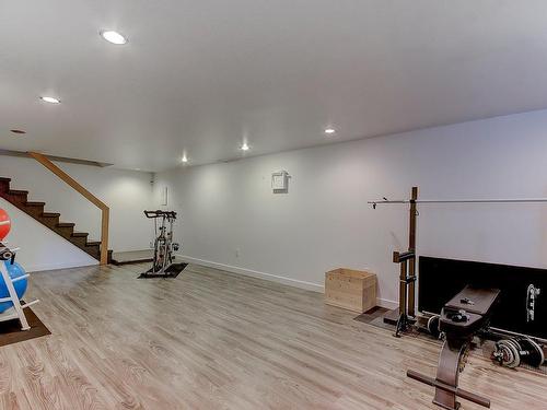 Family room - 155 Place Champoux, Saint-Bruno-De-Montarville, QC - Indoor Photo Showing Gym Room