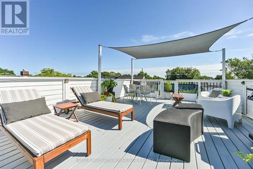 1568 Dundas Street E, Toronto (South Riverdale), ON - Outdoor With Deck Patio Veranda With Exterior