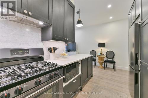 1568 Dundas Street E, Toronto (South Riverdale), ON - Indoor Photo Showing Kitchen With Upgraded Kitchen