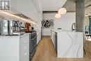 725 - 90 Broadview Street, Toronto (South Riverdale), ON  - Indoor Photo Showing Kitchen With Upgraded Kitchen 