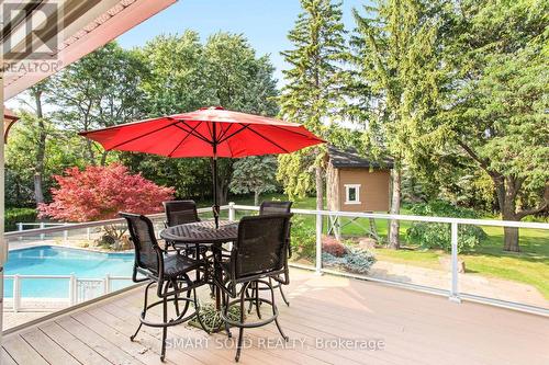 6 Bernadotte Drive, Markham, ON - Outdoor With In Ground Pool With Deck Patio Veranda