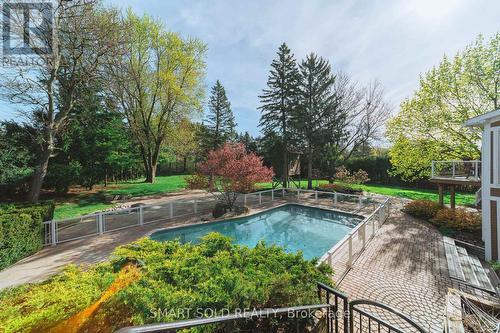 6 Bernadotte Drive, Markham, ON - Outdoor With In Ground Pool With Backyard