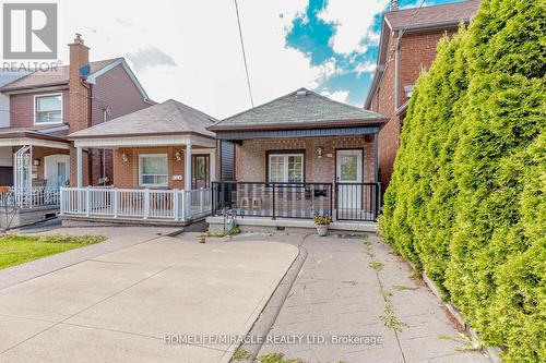 Lower - 158 Gilbert Avenue, Toronto (Corso Italia-Davenport), ON - Outdoor With Deck Patio Veranda With Facade