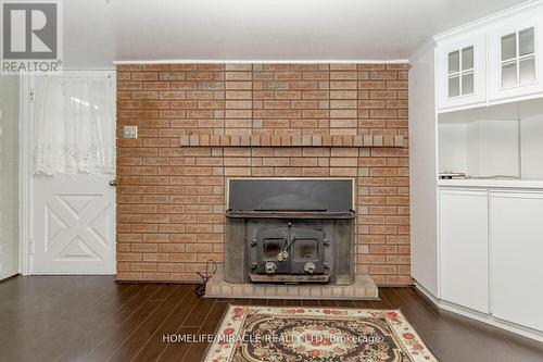 Lower - 158 Gilbert Avenue, Toronto (Corso Italia-Davenport), ON - Indoor Photo Showing Living Room With Fireplace