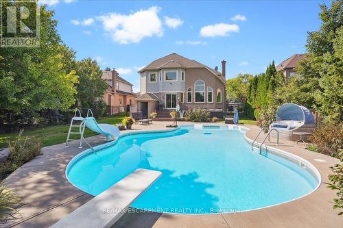 2127 Berwick Drive, Burlington, ON - Outdoor With In Ground Pool With Backyard