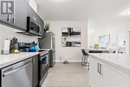 1900 6Th Concession Road Unit# 112, Lasalle, ON - Indoor Photo Showing Kitchen With Upgraded Kitchen