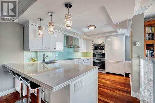 71 Somerset Street W Unit#1705, Ottawa, ON - Indoor Photo Showing Kitchen