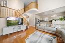 19 ft ceilings in the living room. - 87 Shirley'S Brook Drive, Ottawa, ON  - Indoor Photo Showing Living Room 