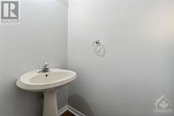 Main floor powder room - 