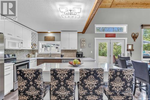 102 Moore Drive, Christopher Lake, SK - Indoor Photo Showing Kitchen