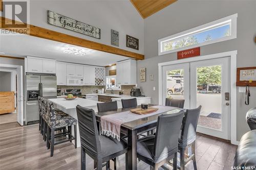 102 Moore Drive, Christopher Lake, SK - Indoor Photo Showing Dining Room