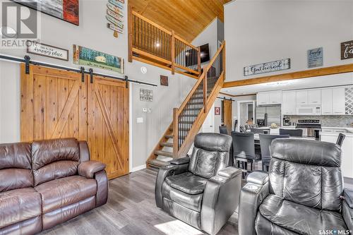 102 Moore Drive, Christopher Lake, SK - Indoor Photo Showing Living Room