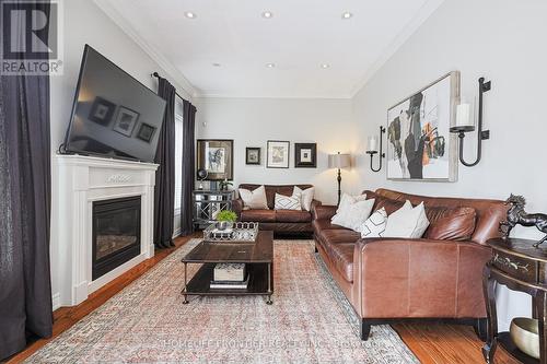 9 Hearthside Avenue, Richmond Hill, ON - Indoor Photo Showing Living Room With Fireplace