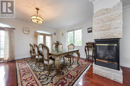 135 Spruce Avenue W, Richmond Hill (South Richvale), ON - Indoor Photo Showing Dining Room With Fireplace