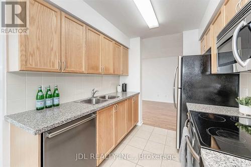 1703 - 4850 Glen Erin Drive, Mississauga, ON - Indoor Photo Showing Kitchen With Double Sink