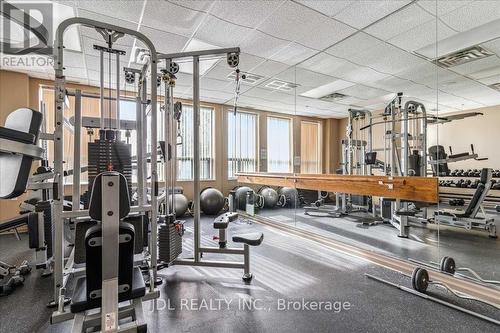 1703 - 4850 Glen Erin Drive, Mississauga, ON - Indoor Photo Showing Gym Room