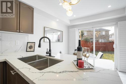 36 Frontenac Crescent, Brampton, ON - Indoor Photo Showing Kitchen With Double Sink