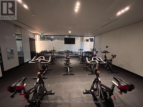 905 - 270 Dufferin Street, Toronto (South Parkdale), ON - Indoor Photo Showing Gym Room