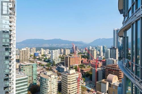 3708 1283 Howe Street, Vancouver, BC - Outdoor With View