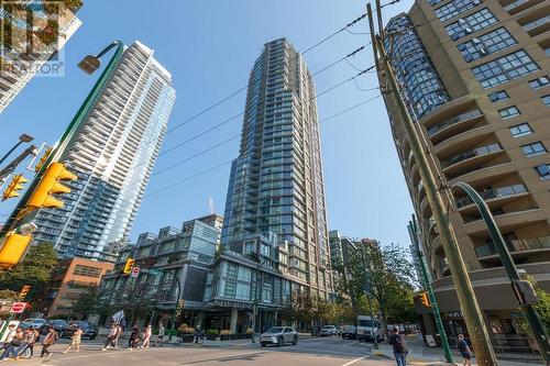 3708 1283 Howe Street, Vancouver, BC - Outdoor With Facade