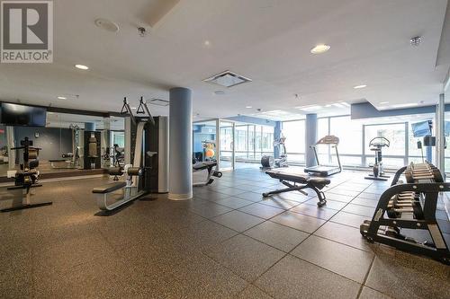 3708 1283 Howe Street, Vancouver, BC - Indoor Photo Showing Gym Room