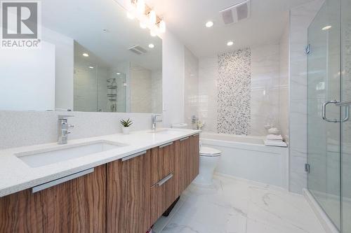 3708 1283 Howe Street, Vancouver, BC - Indoor Photo Showing Bathroom