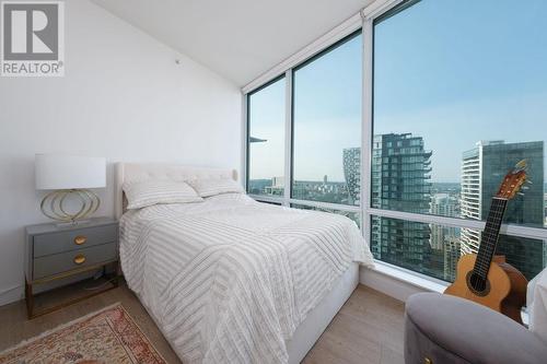 3708 1283 Howe Street, Vancouver, BC - Indoor Photo Showing Bedroom