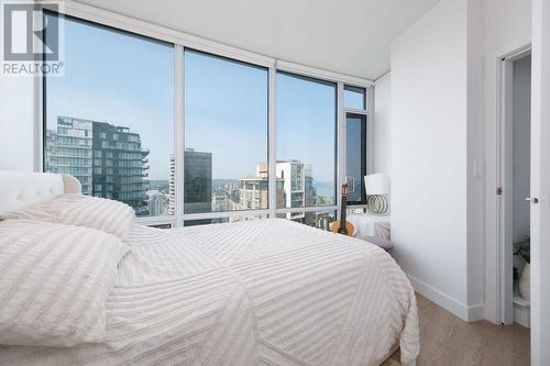 3708 1283 Howe Street, Vancouver, BC - Indoor Photo Showing Bedroom