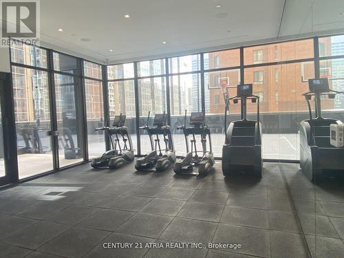 1005 - 20 Edward Street, Toronto, ON - Indoor Photo Showing Gym Room