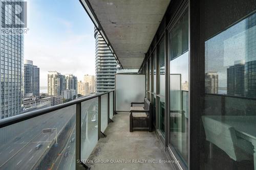 1209 - 55 Bremner Boulevard, Toronto (Waterfront Communities), ON - Outdoor With Balcony With Exterior