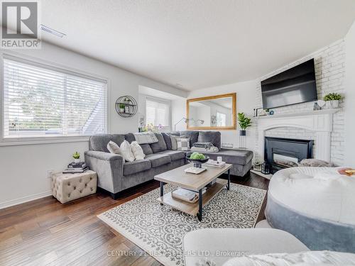 92 - 2530 Northampton Boulevard, Burlington, ON - Indoor Photo Showing Living Room With Fireplace