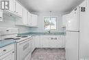 45 Moncton Place, Saskatoon, SK  - Indoor Photo Showing Kitchen With Double Sink 