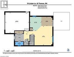 Main Floor Floor Plan - 