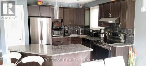 19 Linden Lane, St. Thomas, ON - Indoor Photo Showing Kitchen With Upgraded Kitchen