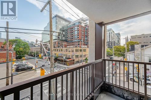 210 - 123 Portland Street, Toronto, ON - Outdoor With Balcony