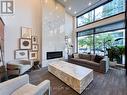 1708 - 505 Talbot Street, London, ON  - Indoor Photo Showing Living Room With Fireplace 