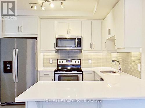 1708 - 505 Talbot Street, London, ON - Indoor Photo Showing Kitchen With Stainless Steel Kitchen With Upgraded Kitchen