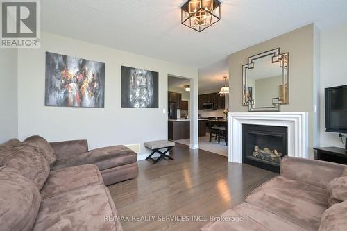 5 Alister Drive, Brampton, ON - Indoor Photo Showing Living Room With Fireplace