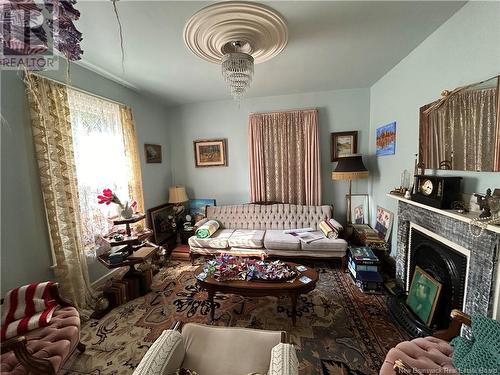 420 Main Street, Shediac, NB - Indoor Photo Showing Living Room With Fireplace