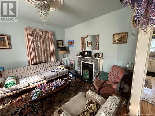 420 Main Street, Shediac, NB - Indoor Photo Showing Living Room With Fireplace