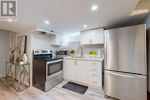 Bsmt - 1593 Geta Circle, Pickering, ON - Indoor Photo Showing Kitchen With Stainless Steel Kitchen