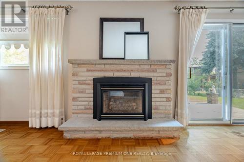 51 Pindar Crescent, Toronto, ON - Indoor Photo Showing Living Room With Fireplace