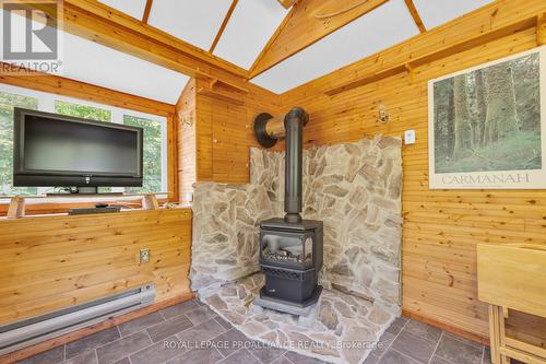 174 Cottage Lane, Tweed, ON - Indoor With Fireplace