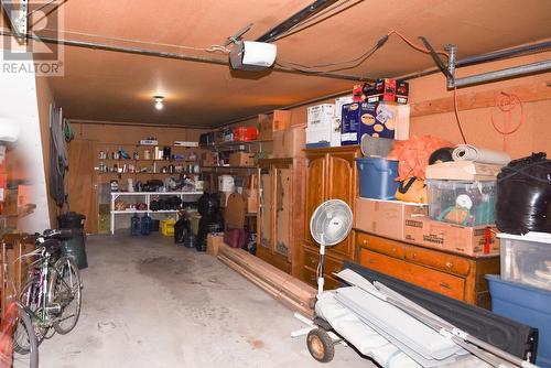 7520 West Subdivision Road, Clinton, BC - Indoor Photo Showing Garage