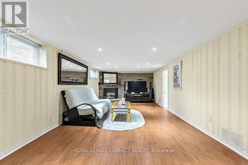 33 Brenda Crescent, Toronto, ON - Indoor Photo Showing Other Room With Fireplace