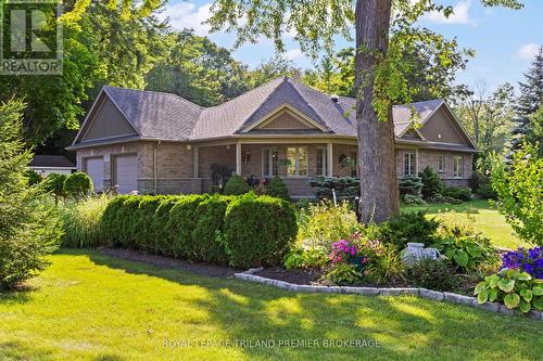 10093 Herbert Street, Lambton Shores (Port Franks), ON - Outdoor With Facade