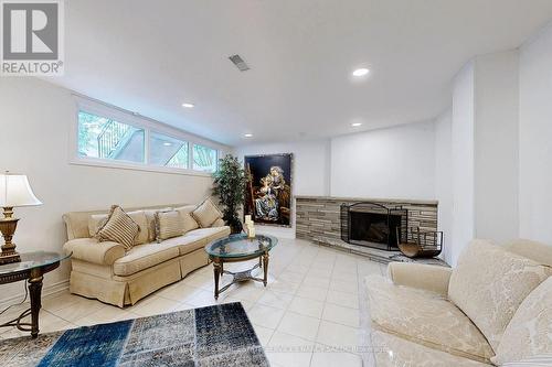 21 Sandfield Road, Toronto (Banbury-Don Mills), ON - Indoor Photo Showing Living Room With Fireplace