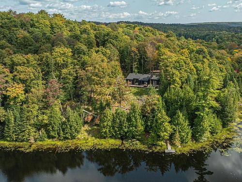 Photo aÃ©rienne - 7 Ch. Des Loutres, Wentworth, QC - Outdoor With Body Of Water With View